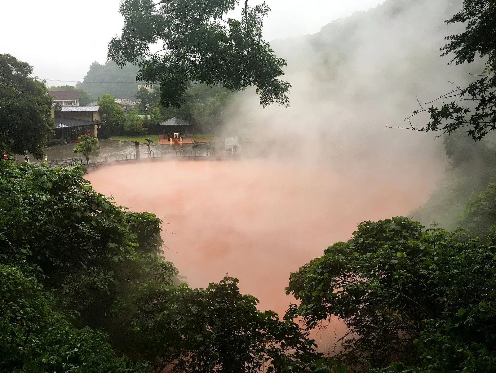 Chinoike Jigoku, the Blood Pond Hell, in Beppu