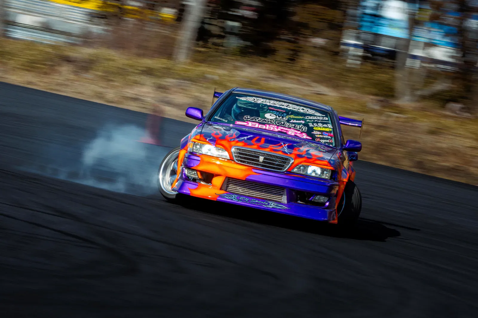 Modified drift car in Japan