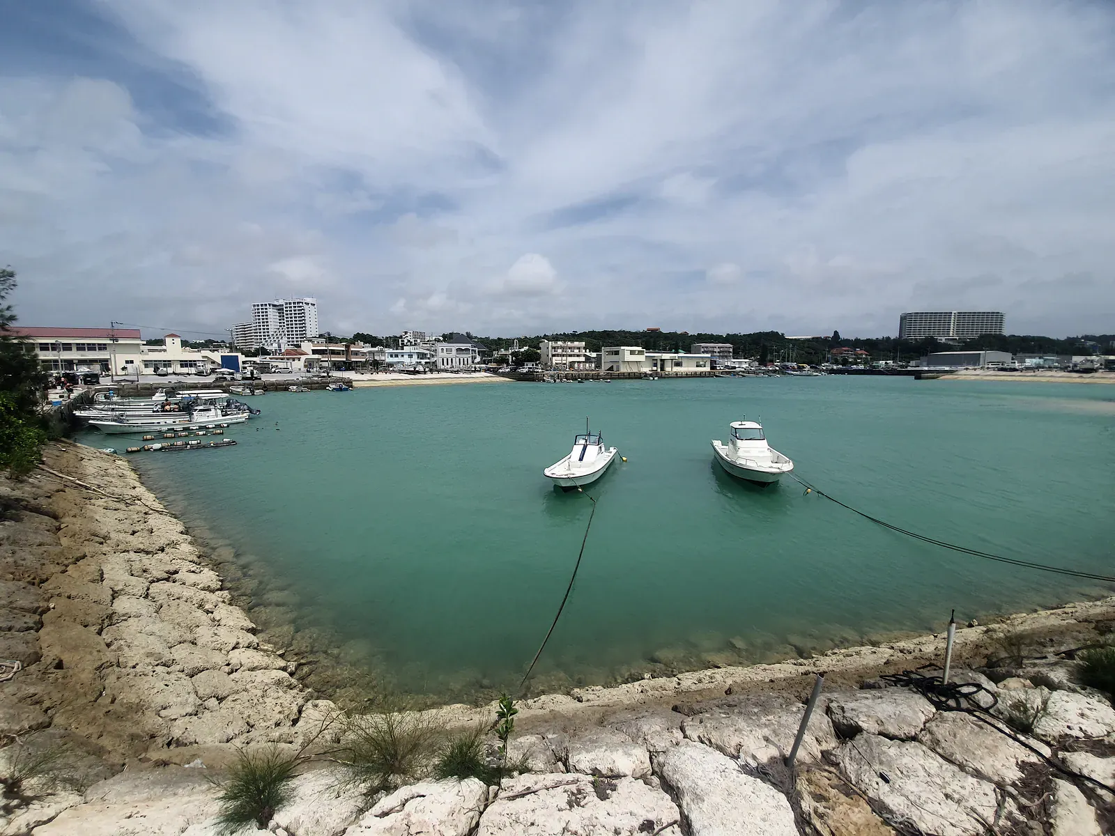Maeganeku fishing port