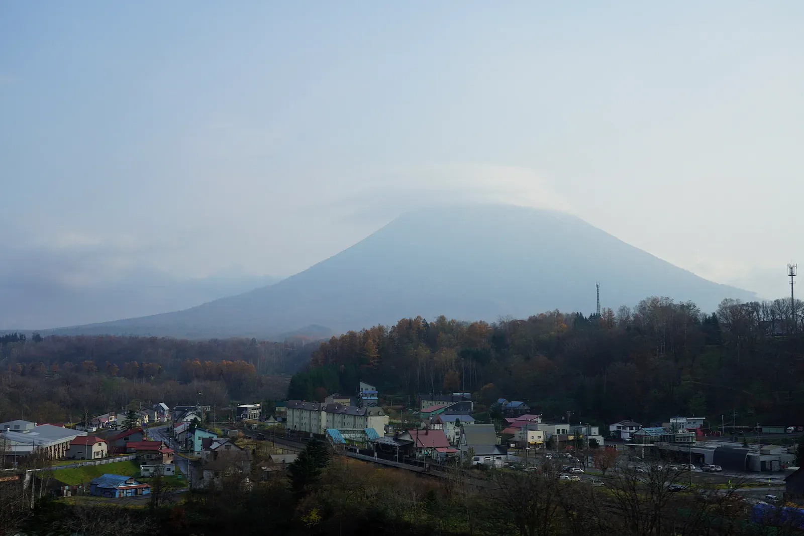 Mount Yotei rising above Niseko