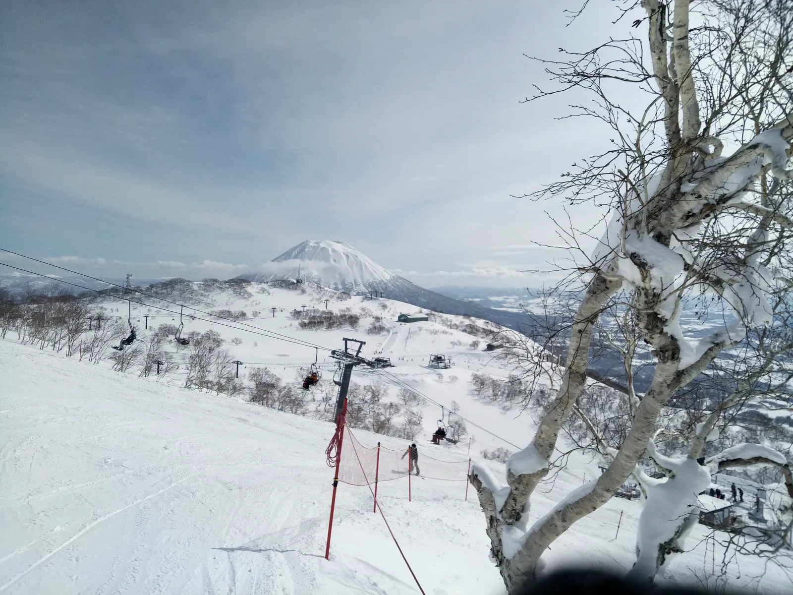 Skiing at Niseko