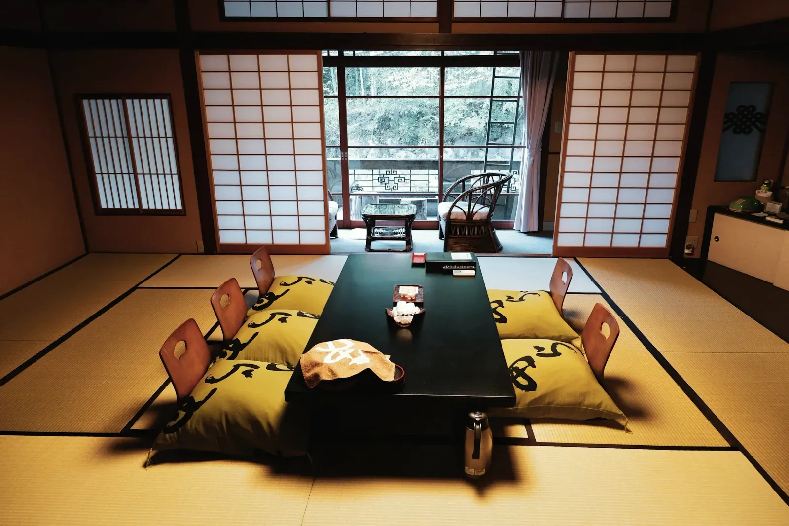 Traditional Japanese inn room